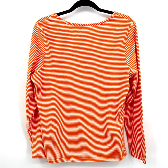 Halloween Shirt Women's XL Pumpkins Fall Witch Spooky Metallic Orange Full Moon - Picture 3 of 8